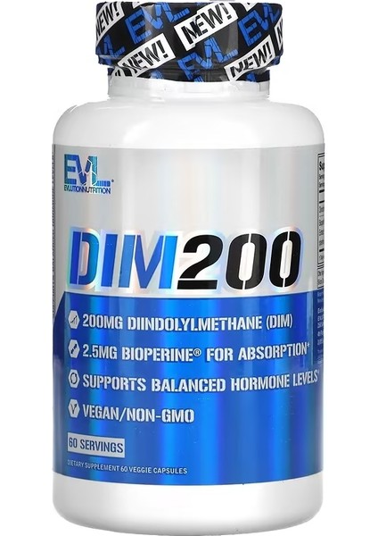 Dım Diindolilmetan 200 mg 60 Veggie Kapsül