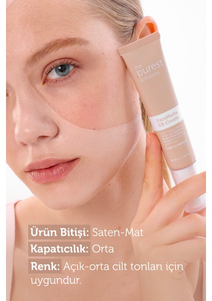 Yağlı ve Karma Ciltler Için Matlaştırıcı Bb Krem, Spf 50+,40 ml – Açık/Orta Ton fiyatları
