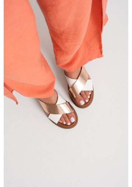 Fayn Gunluk Hakiki Deri Terlik modelleri