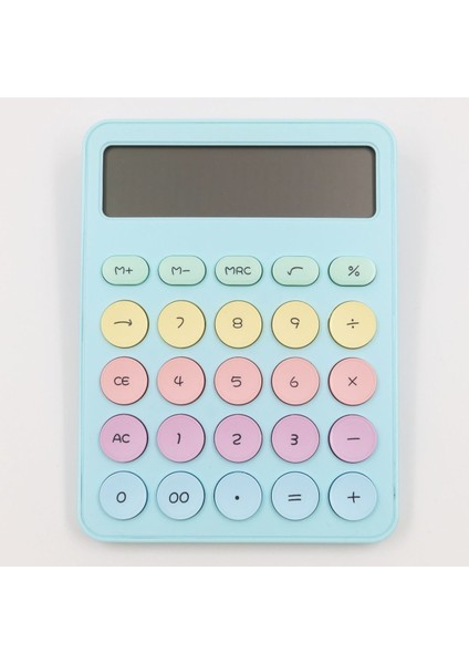 Mavi Renkli 12 Haneli Hesap Makinesi, Pratik ve Kullanışlı Elektronik Cihaz fiyatları
