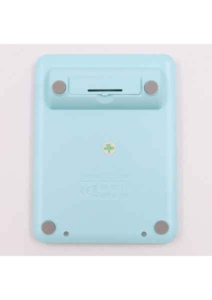 Mavi Renkli 12 Haneli Hesap Makinesi, Pratik ve Kullanışlı Elektronik Cihaz