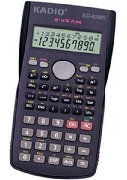 Pilli Çok Fonksiyonlu Bilimsel Hesap Makinesi, 240 Fonksiyon, Pratik ve Dayanıklı