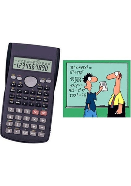 Pilli Çok Fonksiyonlu Bilimsel Hesap Makinesi, 240 Fonksiyon, Pratik ve Dayanıklı fiyatları
