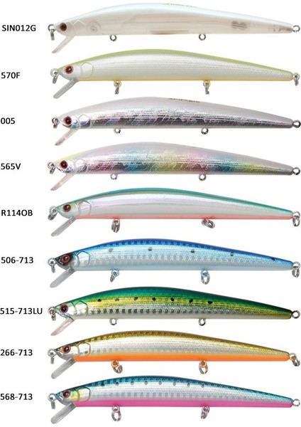 EG-145 F Slingshot Minnow 105 Serisi Suni Yem fiyatları