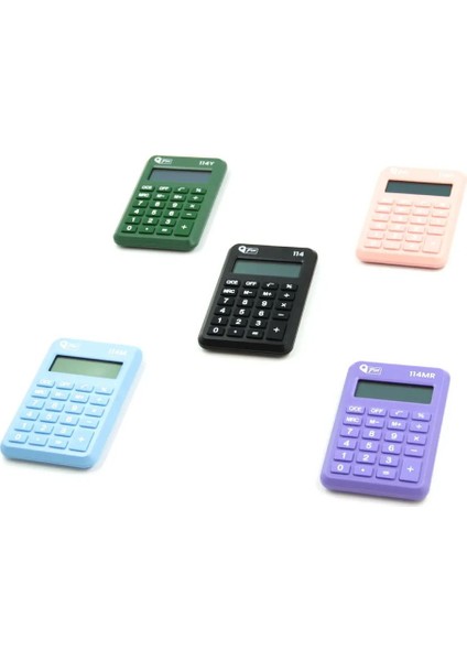 Renkli Mini Hesap Makinesi NO114, Pratik ve Şık Tasarım