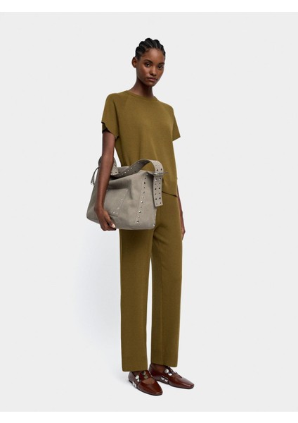 Elastik Bel Örme Pantolon