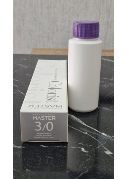 60ML 20VLM Oksidan Hediyeli 3,0 Koyu Kahve