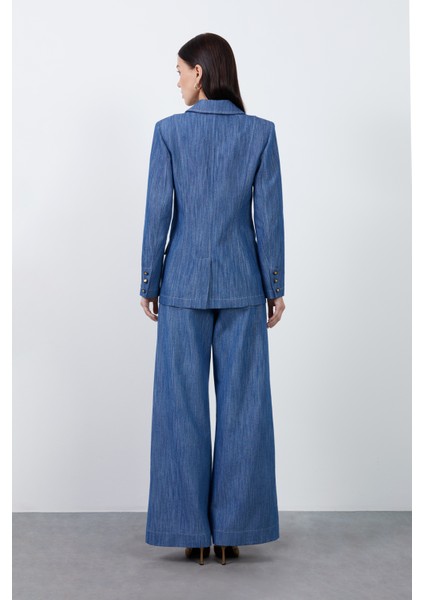 Manşet Detaylı Denim Ceket indirimleri