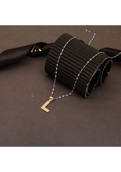 L Baş Harfi 14 Ayar Altın Kolye Ucu fırsatları