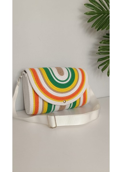 Beach, Handmade El Çantası, El Yapımı Yan Çanta, Renkli Kadın Çanta, Günlük Çanta fiyatları