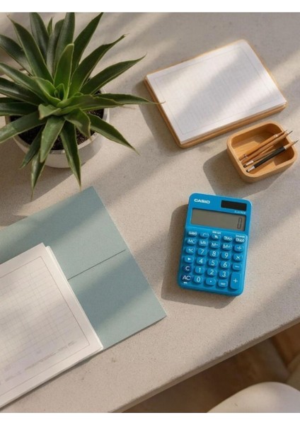 Mavi Renkli Cep Tipi 10 Haneli Hesap Makinesi, Pratik ve Kullanışlı fiyatları