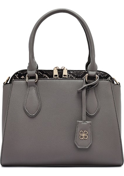 Kadın Gri Uzun Askılı Klasik Kol Çantası 25WBD284414 modelleri