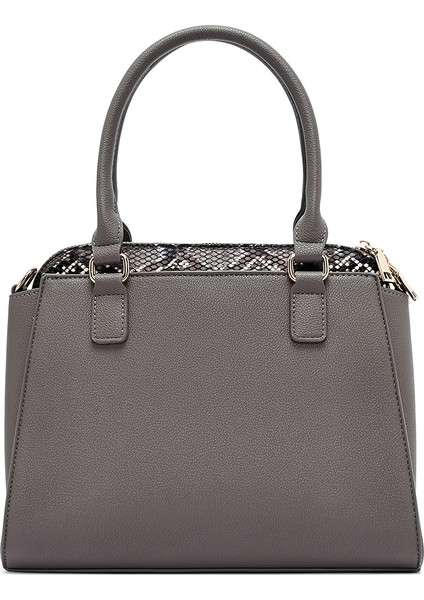 Kadın Gri Uzun Askılı Klasik Kol Çantası 25WBD284414 fırsatları