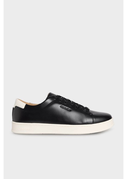 Deri Logolu Sneaker Ayakkabı HM0HM018590GK Erkek Ayakkabı HM0HM01859 0gk