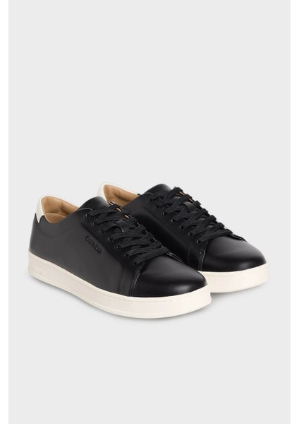 Deri Logolu Sneaker Ayakkabı HM0HM018590GK Erkek Ayakkabı HM0HM01859 0gk fiyatları