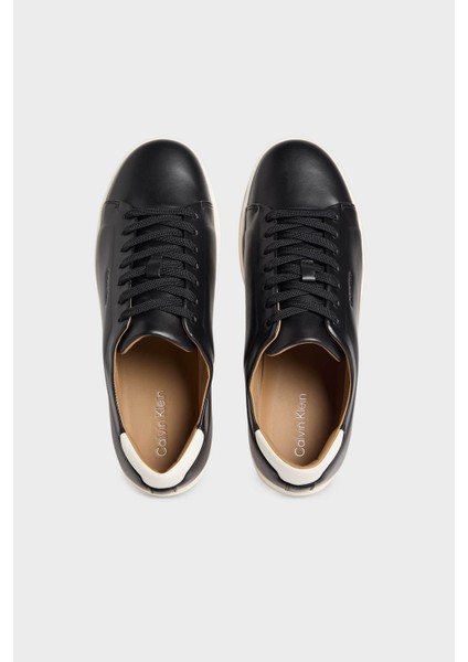 Deri Logolu Sneaker Ayakkabı HM0HM018590GK Erkek Ayakkabı HM0HM01859 0gk modelleri
