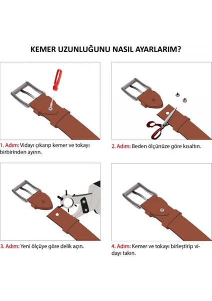 KMR1520-1 Suni Deri Spor Kemer indirimleri