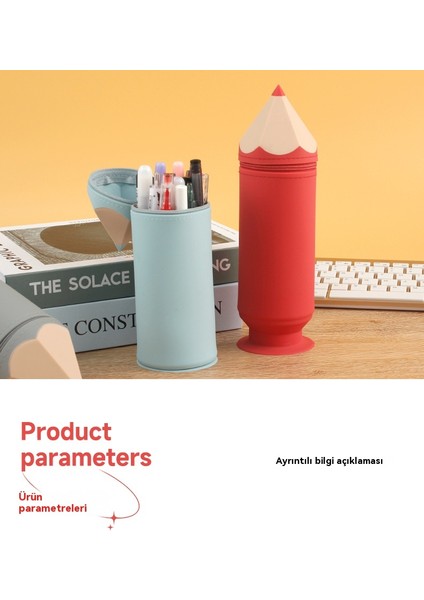 Küçük Büyük Kapasiteli Kir Tutmayan Yaratıcı Silikon Kalem Kutusu (Yurt Dışından) indirimleri