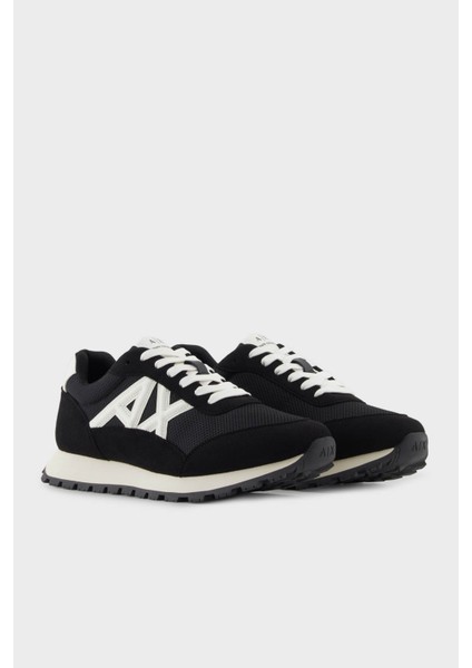 Logolu Süet Detaylı Sneaker Ayakkabı Erkek Ayakkabı XM001960 AF19388 MC024 fiyatları