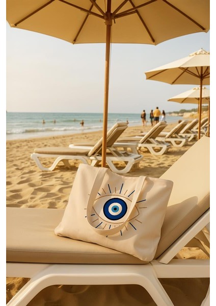 Aura Plaj Havlulu Plaj Çantası 35X40 cm fırsatları