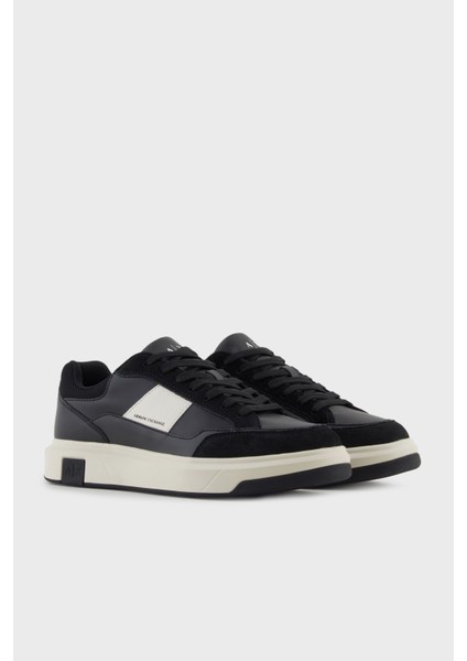 Logolu Süet ve File Detaylı Sneaker Ayakkabı Erkek Ayakkabı XM001720 AF17529 MC024 fiyatları