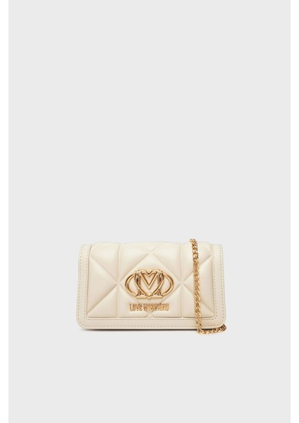 Kapitoneli Çıkarılabilir Zincir Askılı Portföy Cüzdan Bayan Cüzdan JC5640PP1NLC0110