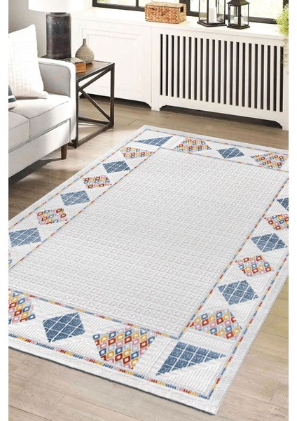 Romanya Beyaz Halı Modern Dokuma Halı Yumuşak Oturma Odası Salon Çocuk Odası Mutfak Halısı F0377 60 x 110 cm fiyatları