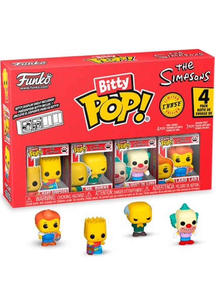 Bitty Pop! The Simpsons 4-Pack