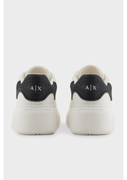 Logolu Kalın Taban Sneaker Ayakkabı Bayan Ayakkabı XW002149 AF19528 M0017 indirimleri