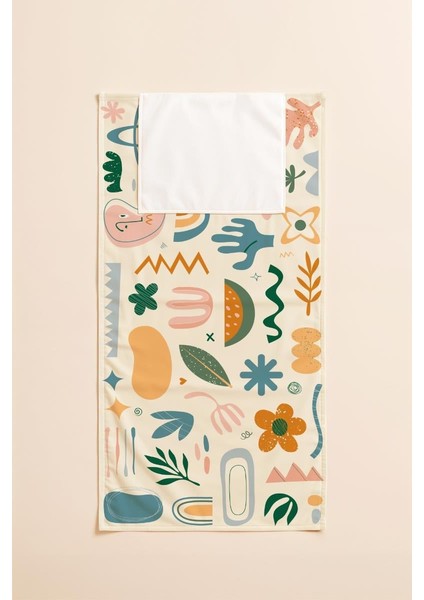 Abstract Plaj Havlulu Plaj Çantası 35X40 cm fiyatları