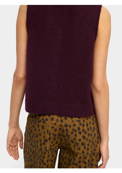 Yün Karışımlı Örgü Yelek fırsatları