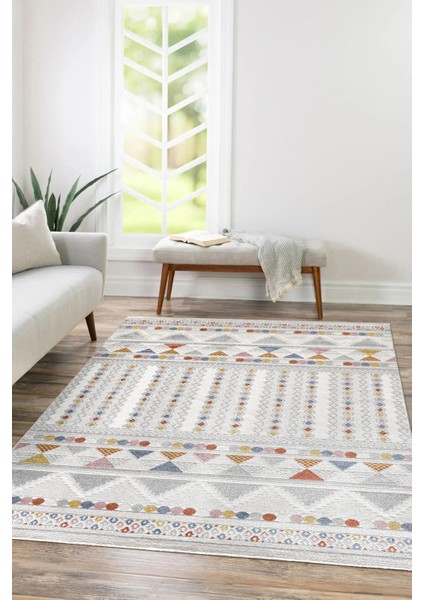 Romanya Beyaz Halı Modern Dokuma Halı Yumuşak Oturma Odası Salon Çocuk Odası Mutfak Halısı F0357 120 x 180 cm fiyatları