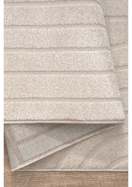 Romanya Beyaz Halı Modern Dokuma Halı Yumuşak Oturma Odası Salon Çocuk Odası Mutfak Halısı F0424 100 x 300 cm