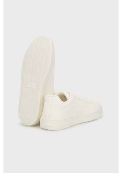 Logolu Kalın Taban Slip-On Sneaker Ayakkabı Bayan Ayakkabı XW001623 AF17449 U0011 indirimleri