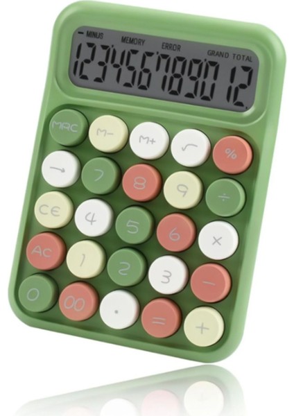 Renkli Elektronik Hesap Makinesi Yeşil RZ817, Çok Fonksiyonlu ve Şık Tasarım fiyatları