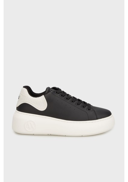 Logolu Kalın Taban Sneaker Ayakkabı Bayan Ayakkabı XW002149 AF19528 MC024