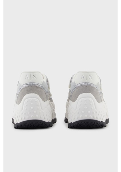 Hakiki Deri Karışımlı Süet Detaylı Kalın Taban Sneaker Ayakkabı Bayan Ayakkabı XW001627 AF17447 MZ293 indirimleri