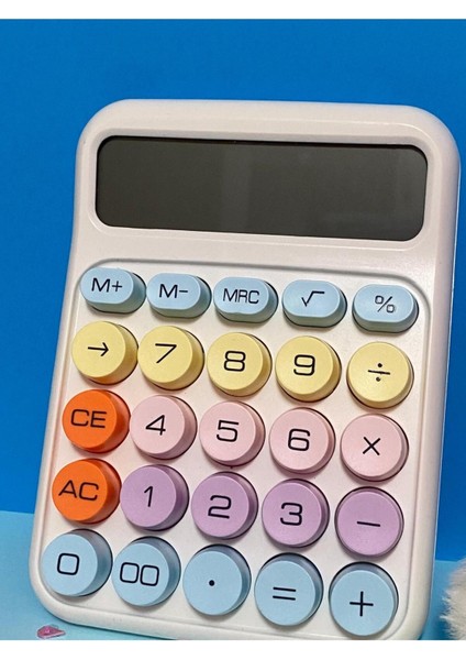 Renkli ve Şık Tasarımlı Taşınabilir Hesap Makinesi modelleri