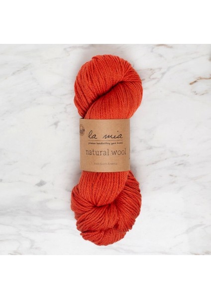 La Mia Natural Wool Tarçın El Örgü Ipi - L266 - 34392
