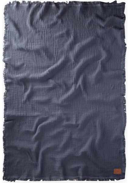 Müslin Dört Kat Yatak Örtüsü 200X220 cm Antrasit fiyatları