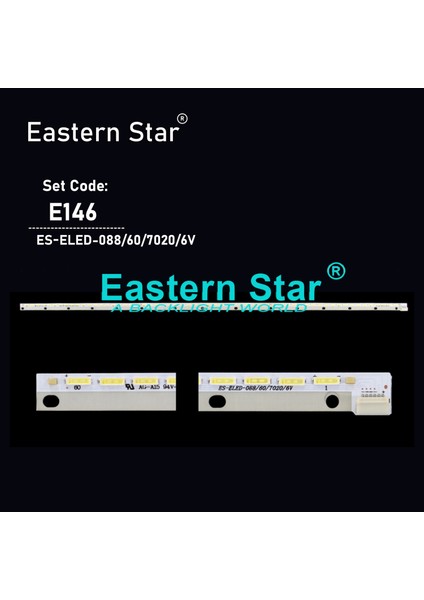 Es-Eled-088, Vestel, 42ınch Snb 7020pkg 60ea Rev0.6, Ves420unvl-S01, Ves420unvl-2d-S02, Ves420unvl-3d-S01, Tv Led Bar