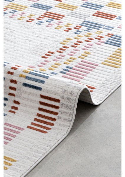 Romanya Beyaz Halı Modern Dokuma Halı Yumuşak Oturma Odası Salon Çocuk Odası Mutfak Halısı F0355 120 x 180 cm modelleri