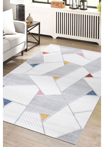 Romanya Beyaz Halı Modern Dokuma Halı Yumuşak Oturma Odası Salon Çocuk Odası Mutfak Halısı F0369 80 x 150 cm fiyatları