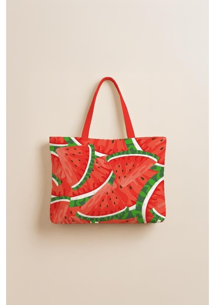 Melony Plaj Havlulu Plaj Çantası 35X40 cm