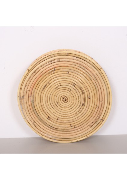 Mylamp Hayal 30X5 cm Kubu Rattan Tepsi fırsatları