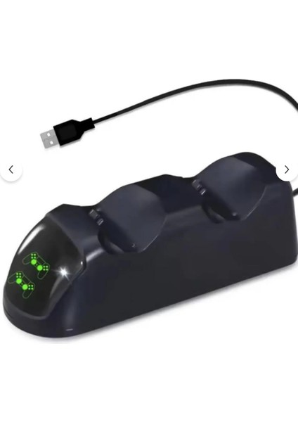 Çiftli LED Göstergeli Ps 4 Şarj Istasyonu Ps4 Oyun Kolu Tutucu Stand fiyatları