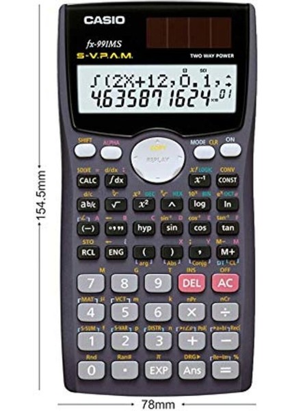 Bilimsel Fonksiyonlu Hesap Makinesi, Gelişmiş ve Güçlü Matematik Aracı