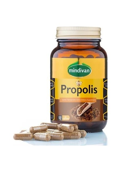 Propolis Ekstraklı 500 mg 60 Kapsül