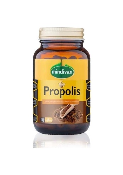 Propolis Ekstraklı 500 mg 60 Kapsül fiyatları