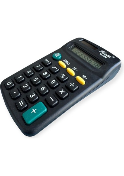 Güneş Enerjili Mini Hesap Makinesi, Pil ve Güneşle Çalışan, 8 Haneli Kolay Kullanımlı